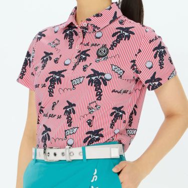 アンパスィ and per se　レディース ソルケアプリンテッド 半袖 ポロシャツ AFS9685X4　2025年モデル 詳細6