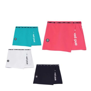 アンパスィ and per se　レディース スイングドライラップ ショートパンツ AFS5625E4　2025年モデル