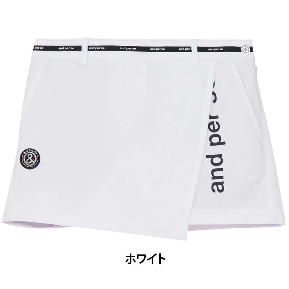 アンパスィ and per se　レディース スイングドライラップ ショートパンツ AFS5625E4　2025年モデル 詳細2