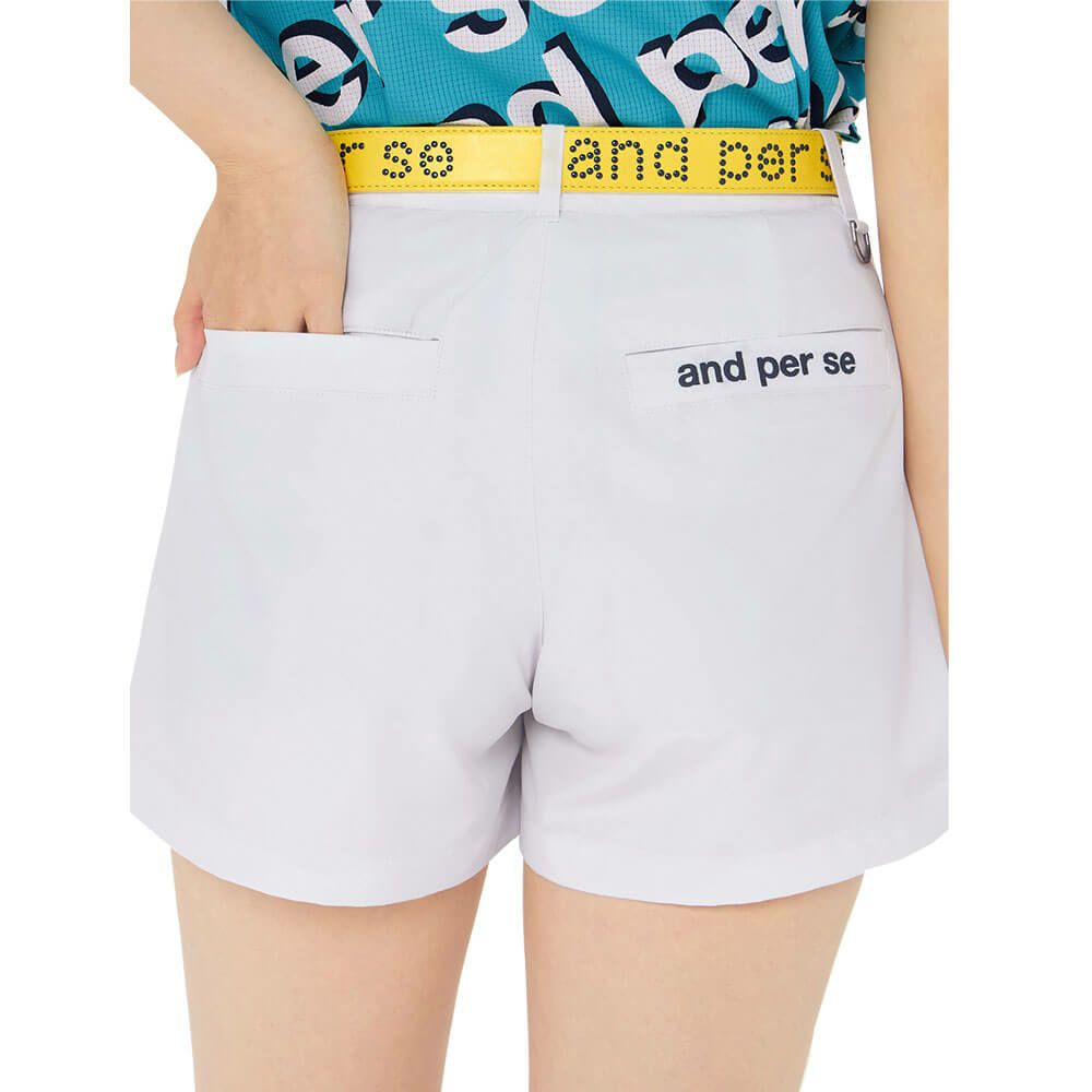 アンパスィ and per se　レディース スイングドライラップ ショートパンツ AFS5625E4　2025年モデル 詳細7