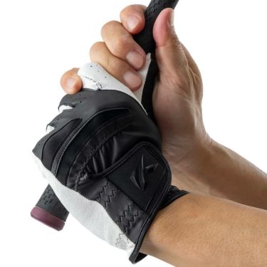 キャスコ　メンズ NANO STUD ナノスタッド ゴルフグローブ SF-2518 BK/WH ブラック/ホワイト　2025年モデル　詳細3