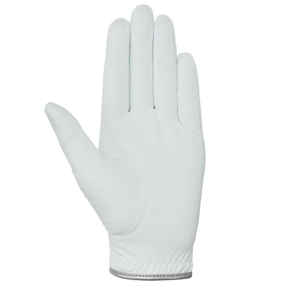 テーラーメイド　PLAYER'S LADY PAIR プレイヤーズ レディ ペア 両手用 レディース ゴルフグローブ UN806 M13741 ホワイト/シルバー　2025年モデル 詳細2