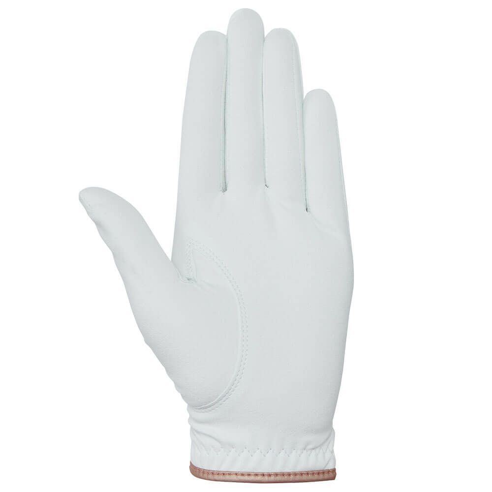 テーラーメイド　PLAYER'S LADY PAIR プレイヤーズ レディ ペア 両手用 レディース ゴルフグローブ UN806 M13742 ホワイト/ピンク　2025年モデル 詳細2