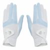テーラーメイド　T-ICE LADY PAIR Tアイス 3.0 ペア 両手用 レディース ゴルフグローブ UN808 M13747 ホワイト/ライトブルー　2025年モデル 詳細1