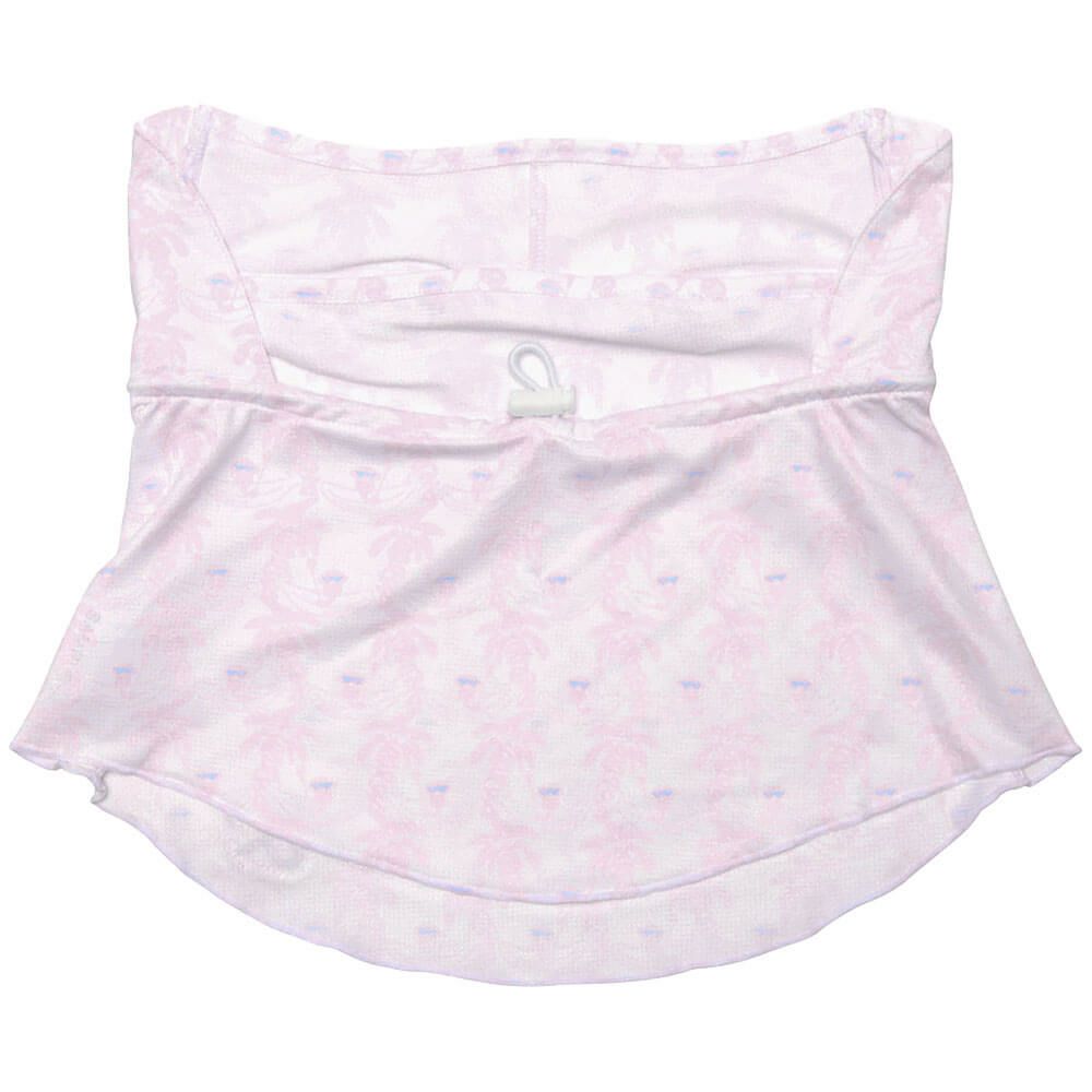 アンパスィ and per se　レディース フェイスカバー AFS8905 14 ホワイト×レッド　2025年モデル 詳細2