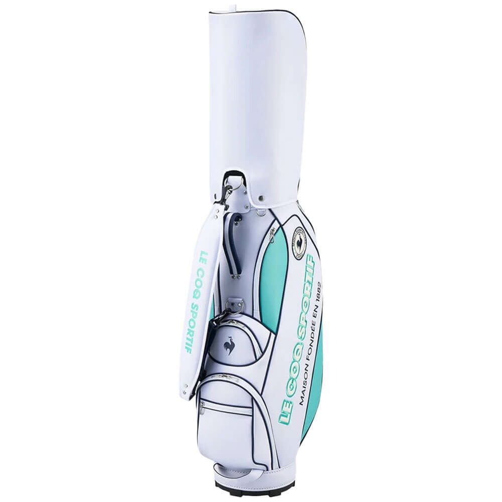 ルコック Le coq sportif　レディース スポーティデザイン キャディバッグ LG5SCB01L WH ホワイト　2025年モデル 詳細2