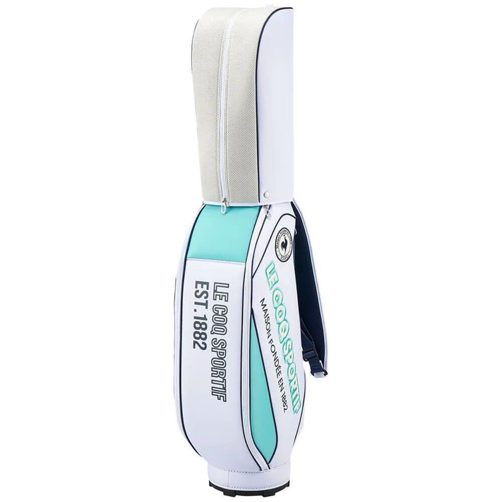 ルコック Le coq sportif　レディース スポーティデザイン キャディバッグ LG5SCB01L WH ホワイト　2025年モデル 詳細3