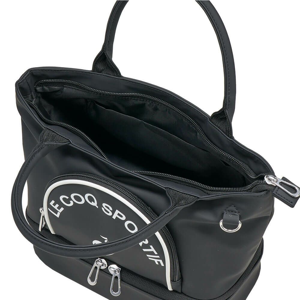 ルコック Le coq sportif　レディース 保冷機能付き 二層式 カートポーチ LG5STT40L BK ブラック　2025年モデル 詳細3