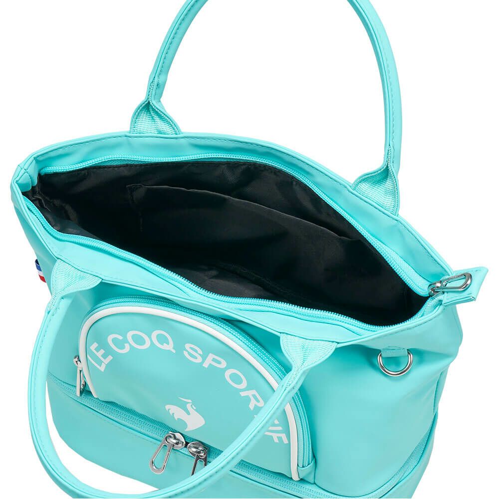 ルコック Le coq sportif　レディース 保冷機能付き 二層式 カートポーチ LG5STT40L EM エメラルド　2025年モデル 詳細3