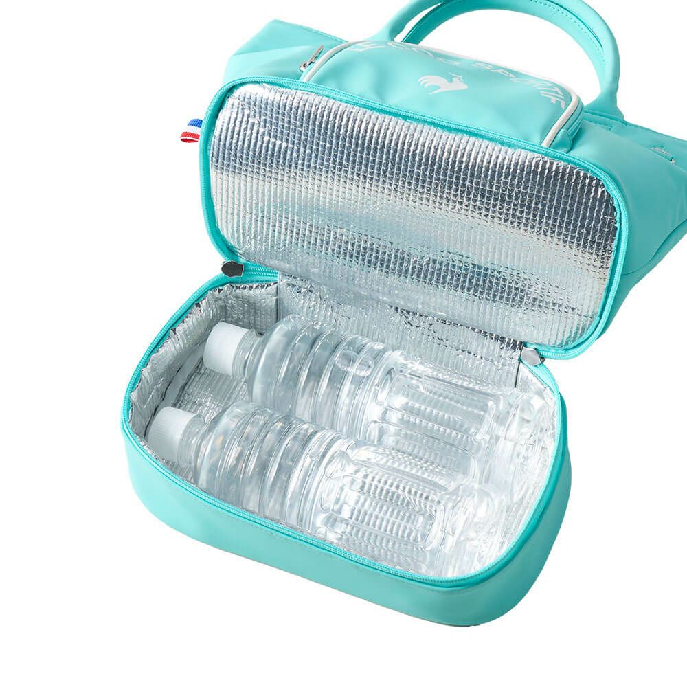 ルコック Le coq sportif　レディース 保冷機能付き 二層式 カートポーチ LG5STT40L EM エメラルド　2025年モデル 詳細4