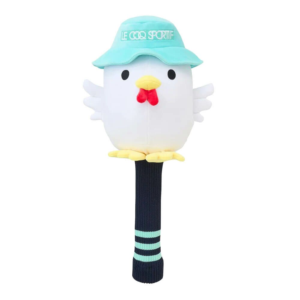 ルコック Le coq sportif　レディース ニワトリ ドライバー用 ヘッドカバー LG5SHC00L EM エメラルド　2025年モデル