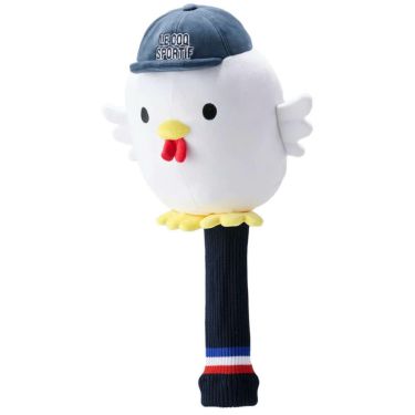 ルコック Le coq sportif　レディース ニワトリ ドライバー用 ヘッドカバー LG5SHC00L NV ネイビー　2025年モデル 詳細2