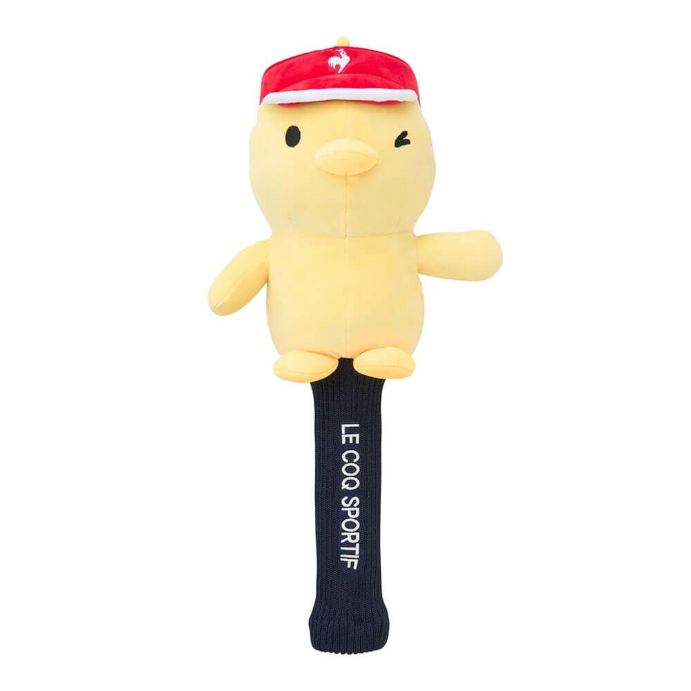 ルコック Le coq sportif　レディース ヒヨコ フェアウェイウッド用 ヘッドカバー LG5SHC30L YL イエロー　2025年モデル