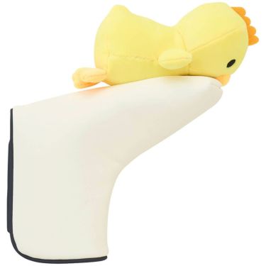 ルコック Le coq sportif　レディース ヒヨコ ピン型・マレット型用 パターカバー LG5SHC50L WH ホワイト　2025年モデル 詳細2