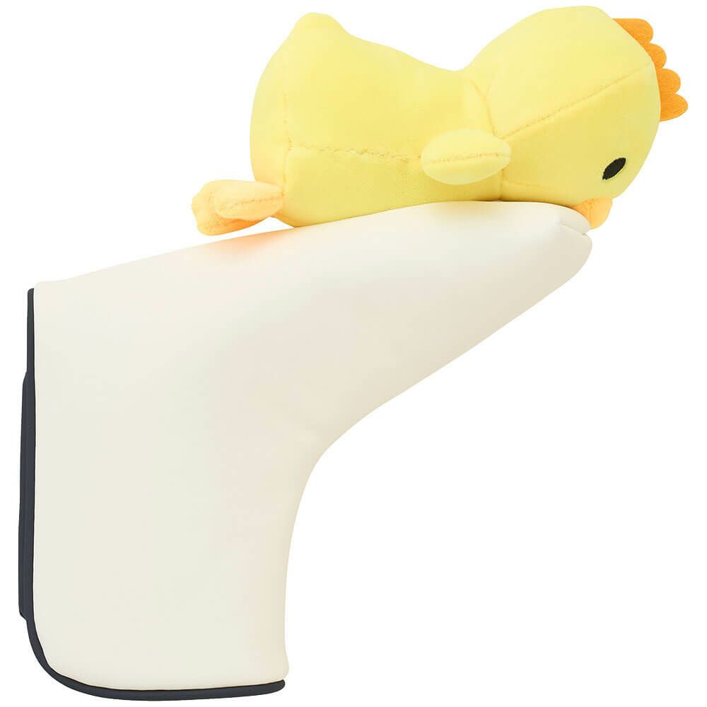 ルコック Le coq sportif　レディース ヒヨコ ピン型・マレット型用 パターカバー LG5SHC50L WH ホワイト　2025年モデル 詳細2