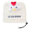 ルコック Le coq sportif　レディース ニワトリ アイアンカバー LG5SHC60L WH ホワイト　2025年モデル