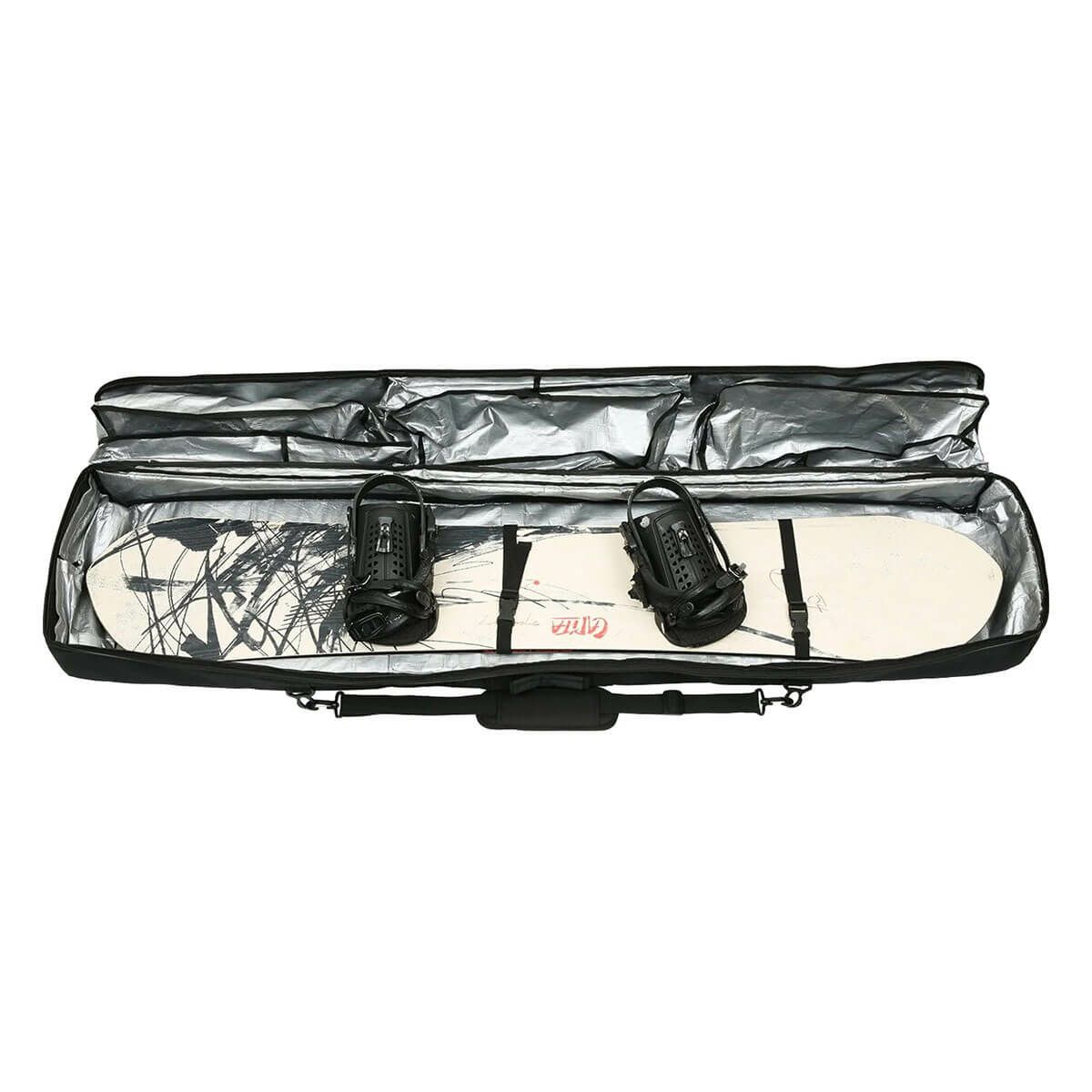 エビス eb's　THE ONE ザ ワン BLACK　スキー スノーボードケース 2025-2026 詳細3