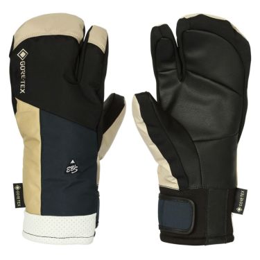 エビス eb's　GAME CHANGER TRIGGER ゲームチェンジャートリガー BEIGE/BK　GORE-TEX ゴアテックス スキーグローブ 2025-2026 詳細2