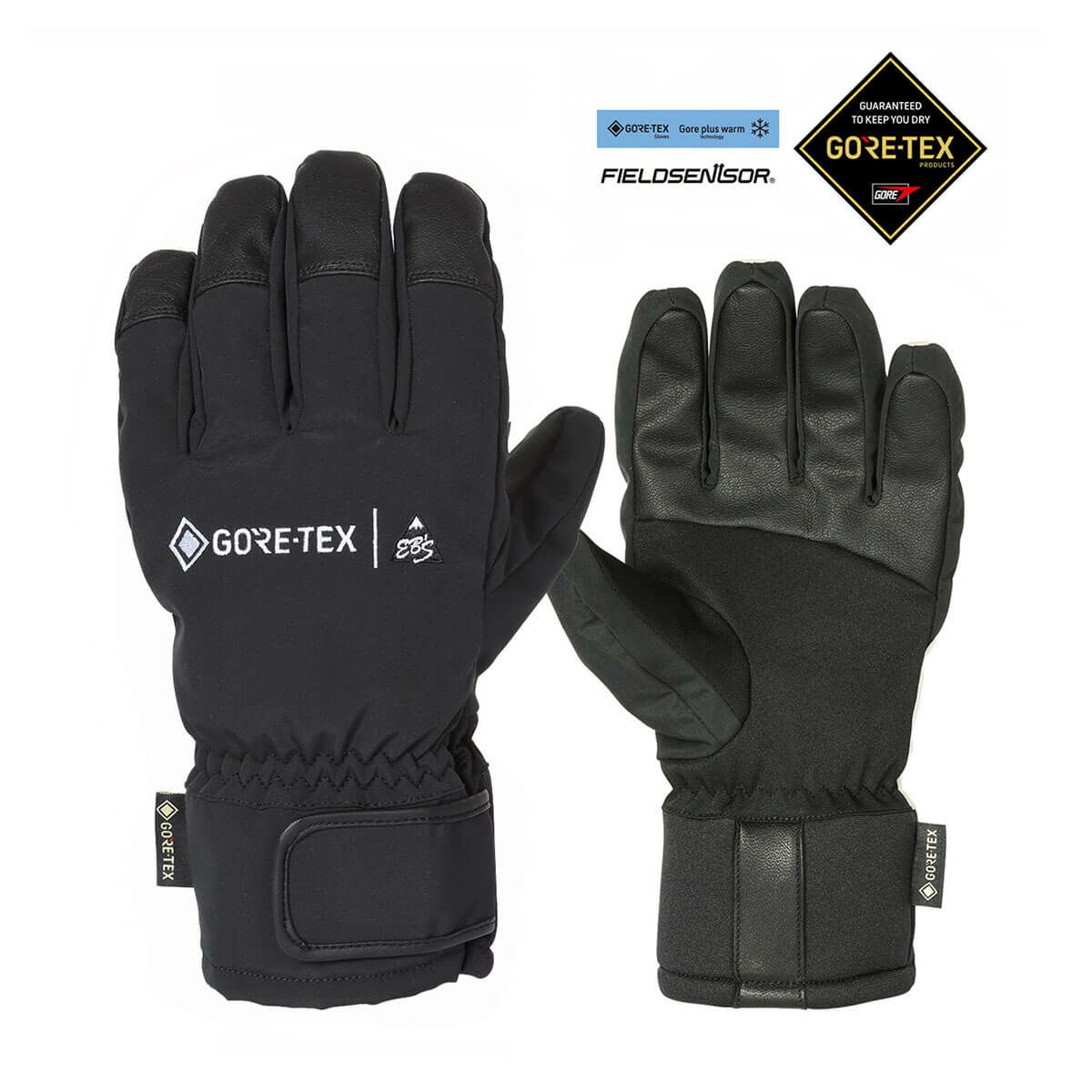 エビス eb's　OLGA 5 オルガ5 BLACK　GGORE-TEX ゴアテックス スキーグローブ 2025-2026 詳細1