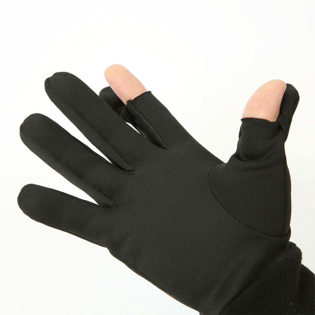 エビス eb's　ARMA ZIP アルマジップ BLACK スキーグローブ 2025-2026 詳細10