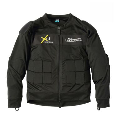 エビス eb's　ボディパッドXRD BLACK　スキー スノーボードプロテクター 2025-2026 詳細1