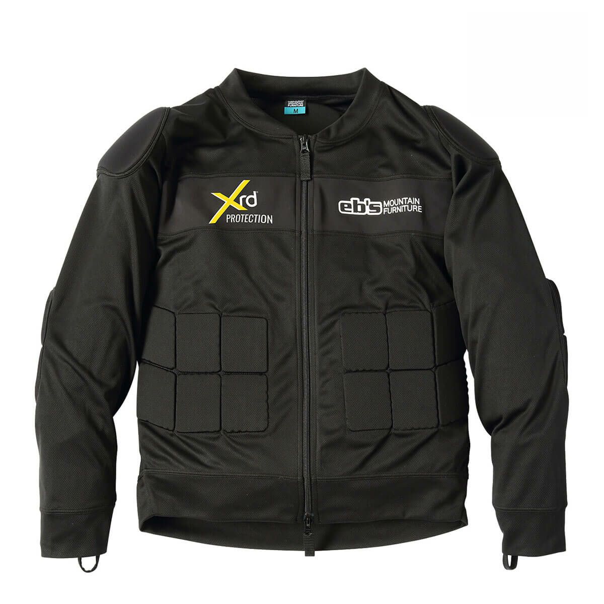 エビス eb's　ボディパッドXRD BLACK　スキー スノーボードプロテクター 2025-2026 詳細1