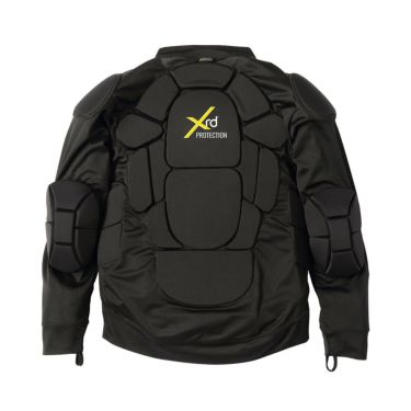 エビス eb's　ボディパッドXRD BLACK　スキー スノーボードプロテクター 2025-2026 詳細2