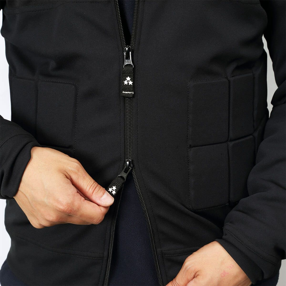 エビス eb's　ボディパッドXRD BLACK　スキー スノーボードプロテクター 2025-2026 詳細6