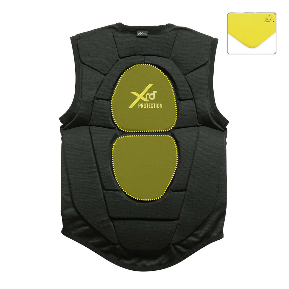 エビス eb's　チョッキパッドXRD BLACK　スキー スノーボードプロテクター 2025-2026 詳細3