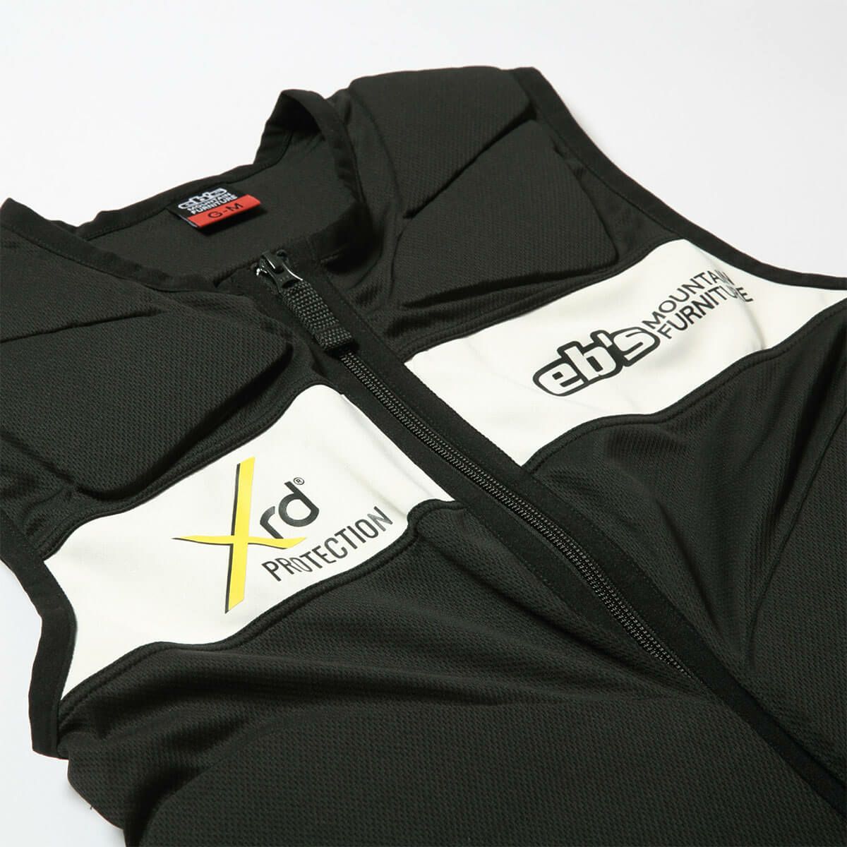 エビス eb's　チョッキパッドXRD BLACK　スキー スノーボードプロテクター 2025-2026 詳細6