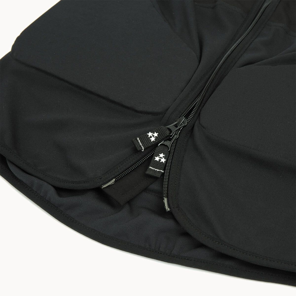 エビス eb's　チョッキパッドXRD BLACK　スキー スノーボードプロテクター 2025-2026 詳細8