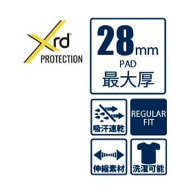 エビス eb's　 ヒッププロテクトロングXRD BLACK　スキー スノーボードプロテクター 2025-2026 詳細11