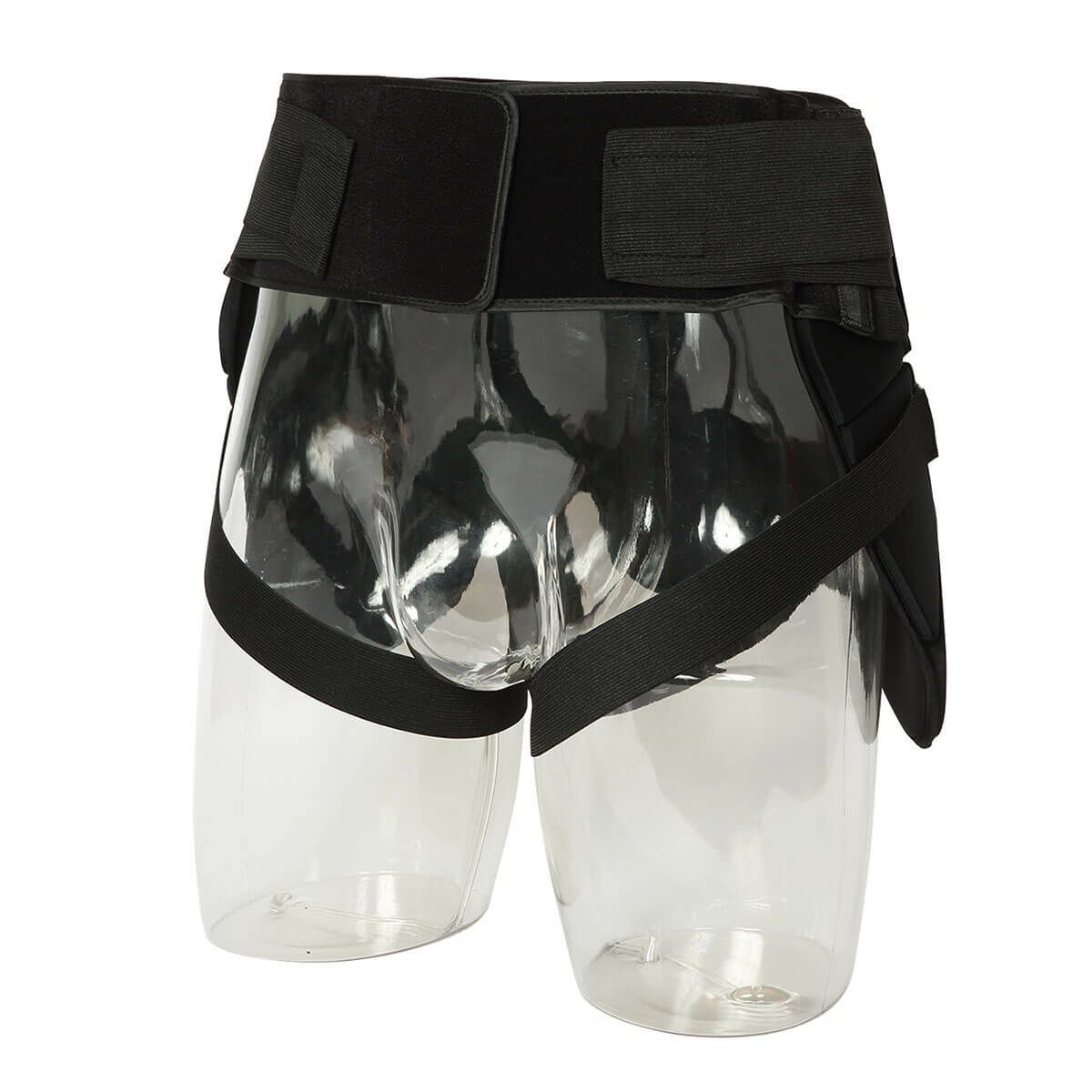 エビス eb's　ハーネス型ヒッププロテクター BLACK　スキー スノーボードプロテクター 2025-2026 詳細2