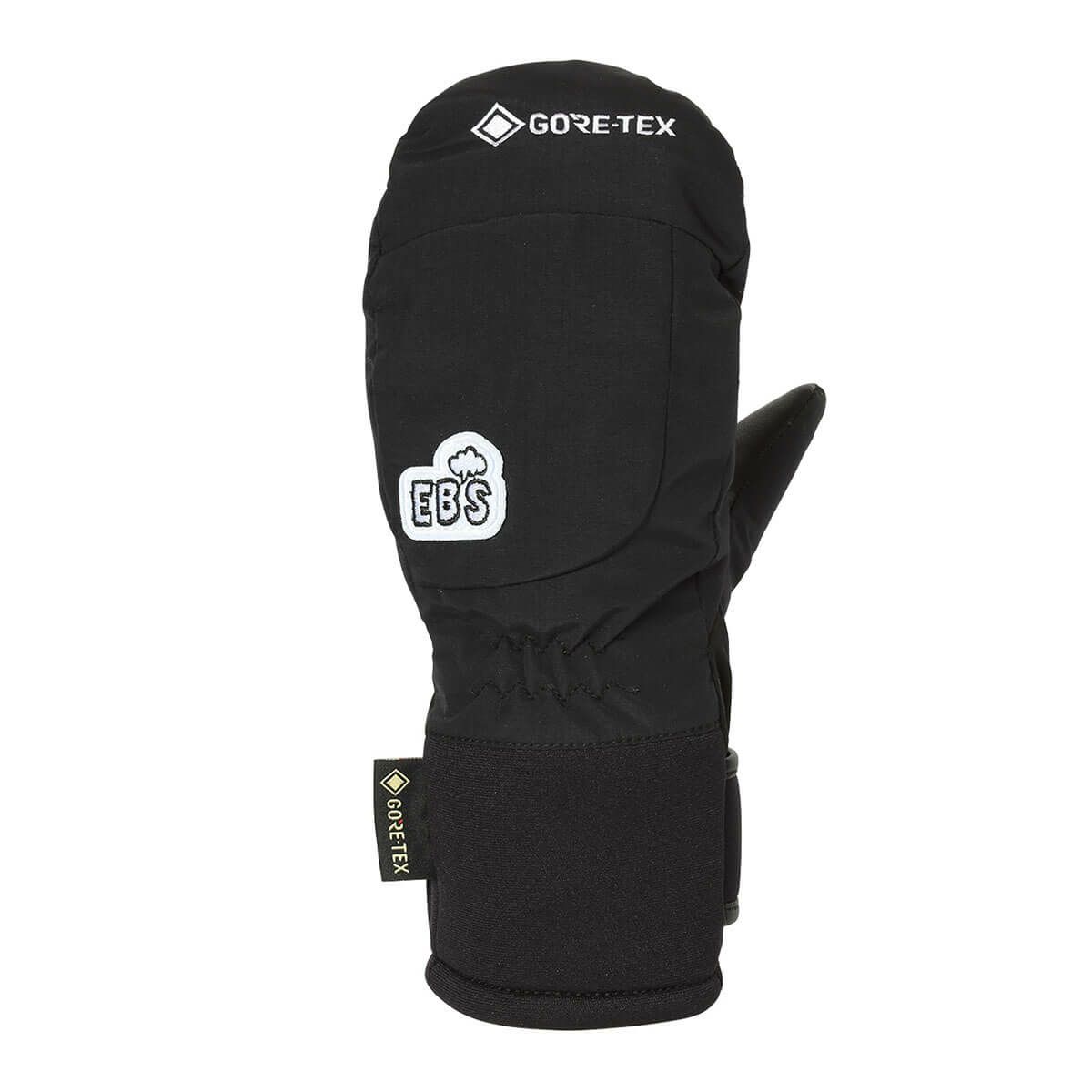 エビス eb's　GORE-TEX JR MITT ゴアテックス ジュニアミット BLACK　ジュニア スキーグローブ 2025-2026 詳細1