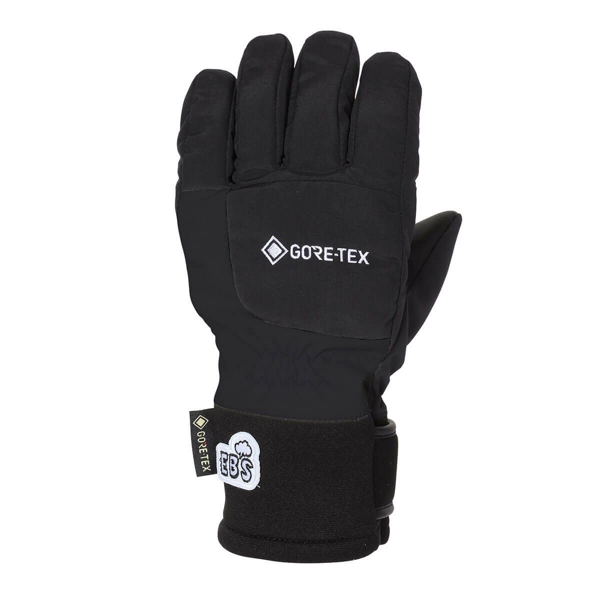 エビス eb's　GORE-TEX JR 5 ゴアテックス ジュニア5 BLACK　ジュニア スキーグローブ 2025-2026 詳細1