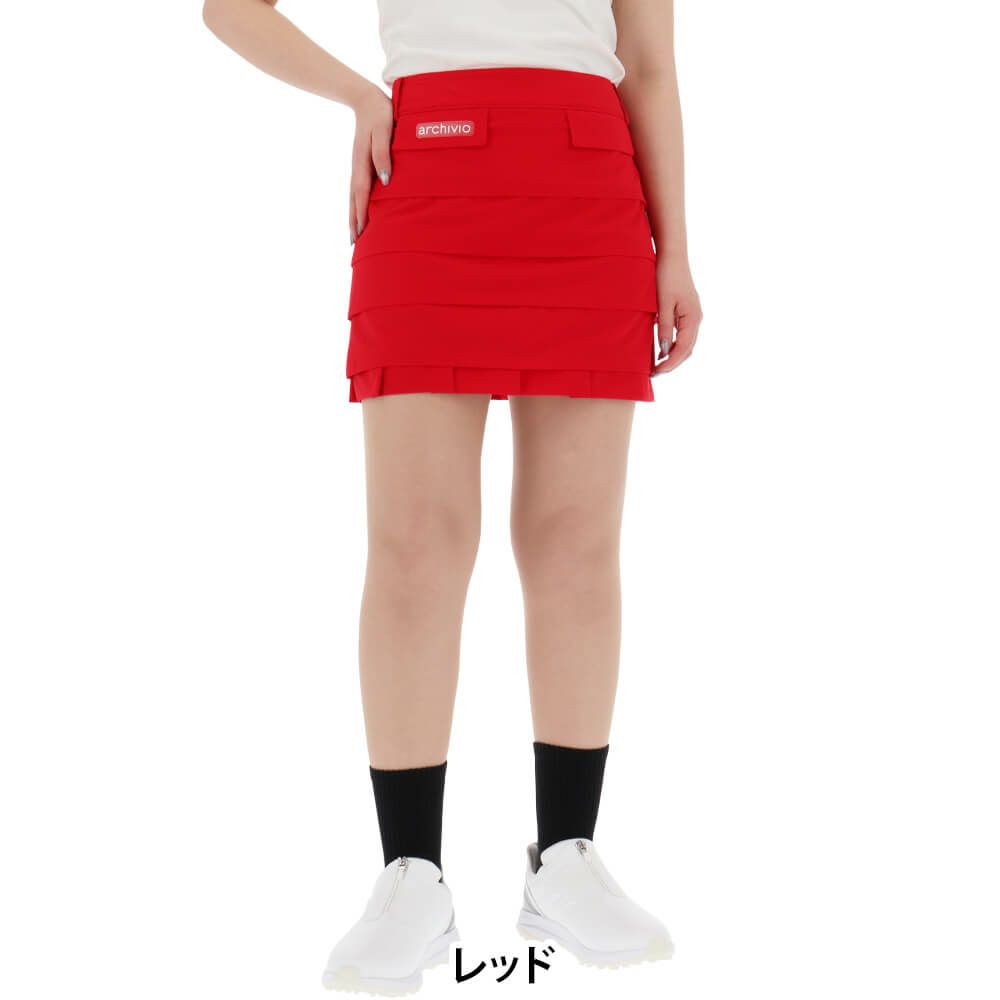 アルチビオ archivio　レディース 段フリル スカート A456413　2025年モデル 詳細2