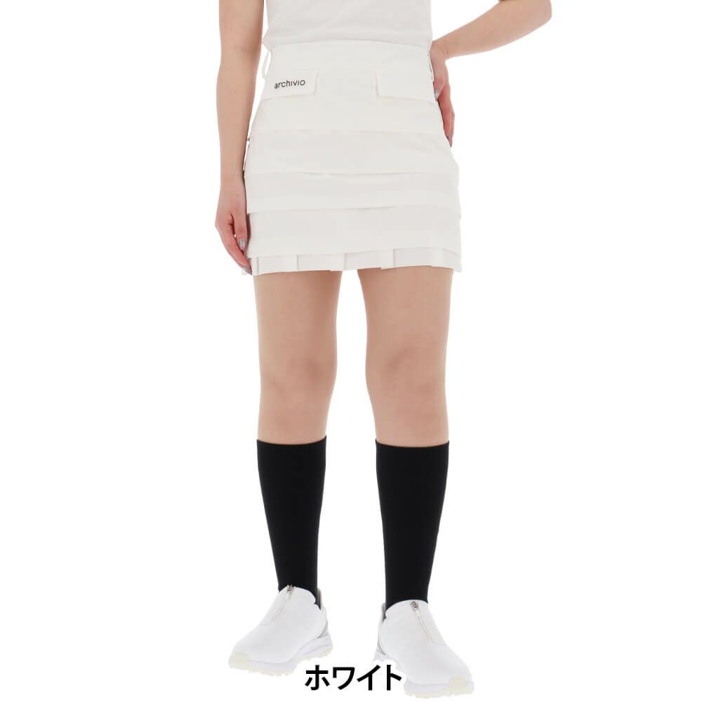 アルチビオ archivio　レディース 段フリル スカート A456413　2025年モデル 詳細7