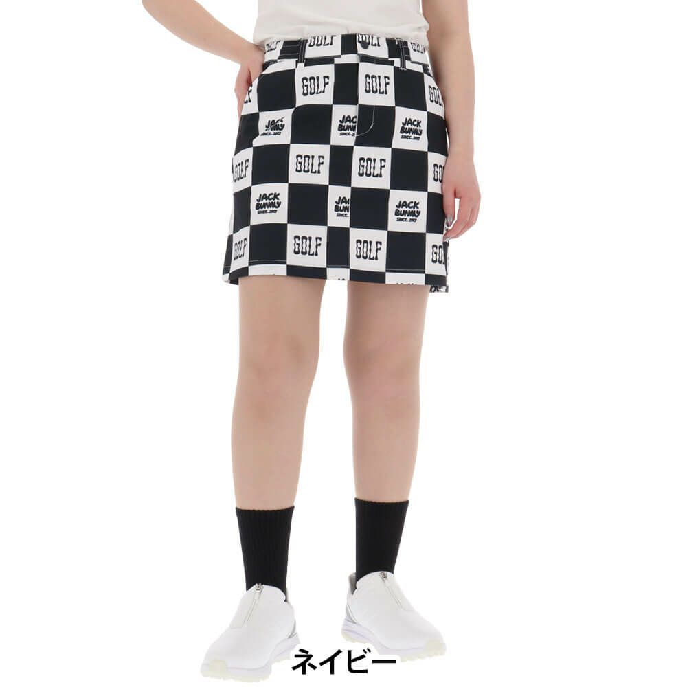 ジャックバニー Jack Bunny!!　レディース オックス ドビー インナーパンツ一体型 スカート 263-5134302　2025年モデル 詳細2