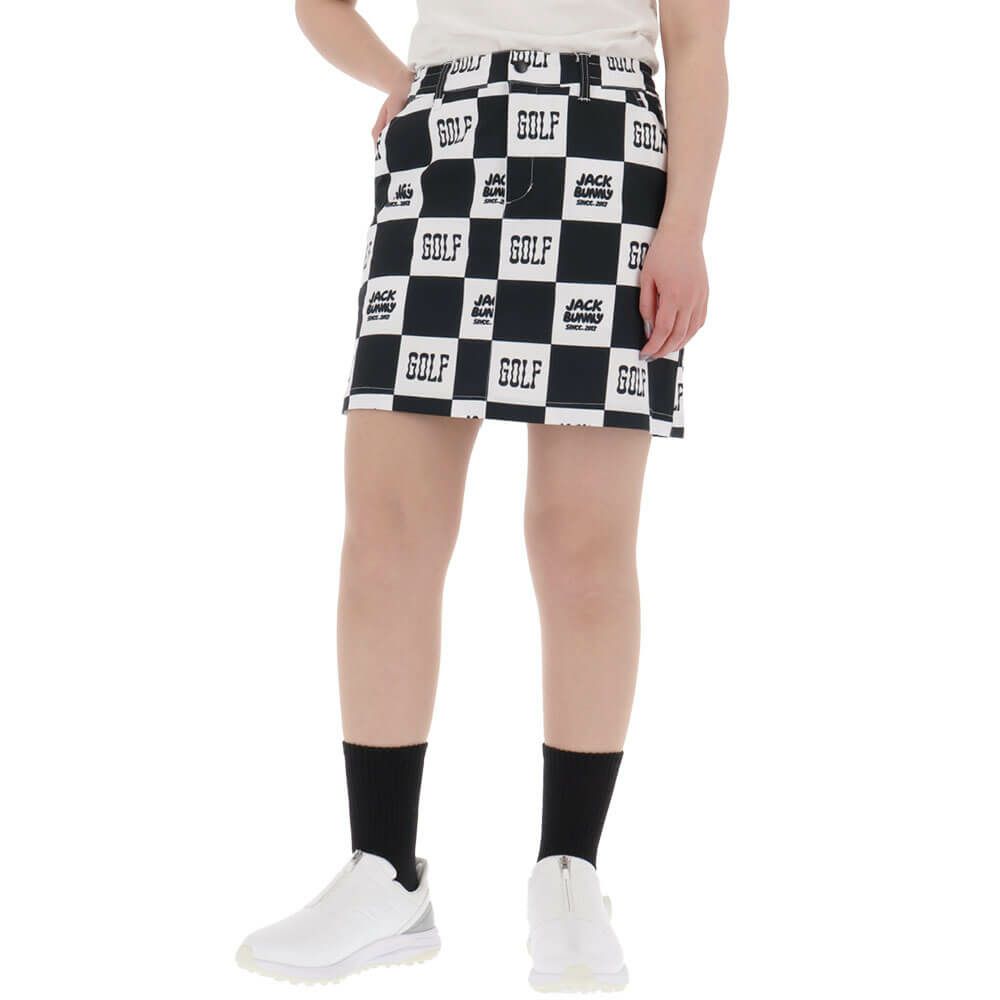 ジャックバニー Jack Bunny!!　レディース オックス ドビー インナーパンツ一体型 スカート 263-5134302　2025年モデル 詳細4