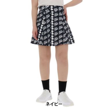 ジャックバニー Jack Bunny!!　レディース フルーツロゴ柄 メッシュ天竺 Dot Air インナーパンツ一体型 フレアー スカート 263-5134512　2025年モデル 詳細7