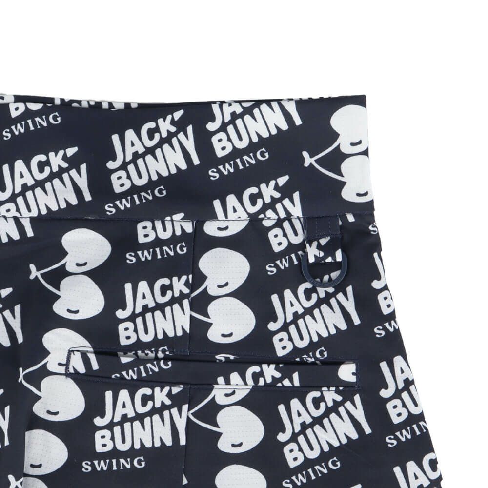 ジャックバニー Jack Bunny!!　レディース フルーツロゴ柄 メッシュ天竺 Dot Air インナーパンツ一体型 フレアー スカート 263-5134512　2025年モデル 詳細10