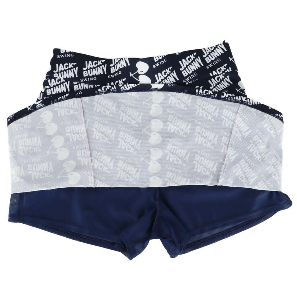 ジャックバニー Jack Bunny!!　レディース フルーツロゴ柄 メッシュ天竺 Dot Air インナーパンツ一体型 フレアー スカート 263-5134512　2025年モデル 詳細11