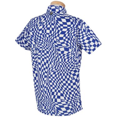 ルコック Le coq sportif　メンズ ロゴデザイン VICHY柄 半袖 ポロシャツ LG5SHS01M　2025年モデル 詳細7