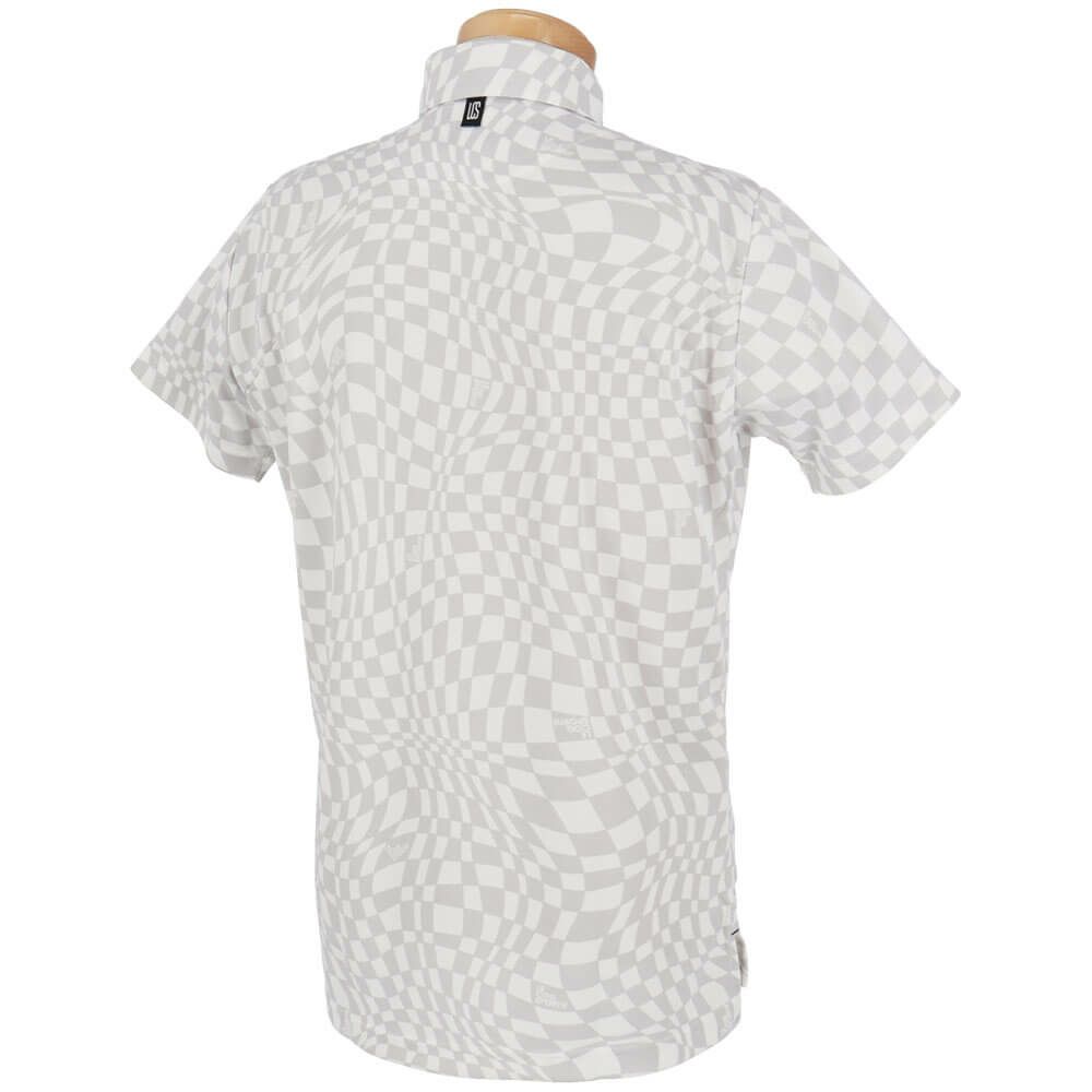 ルコック Le coq sportif　メンズ ロゴデザイン VICHY柄 半袖 ポロシャツ LG5SHS01M　2025年モデル 詳細11