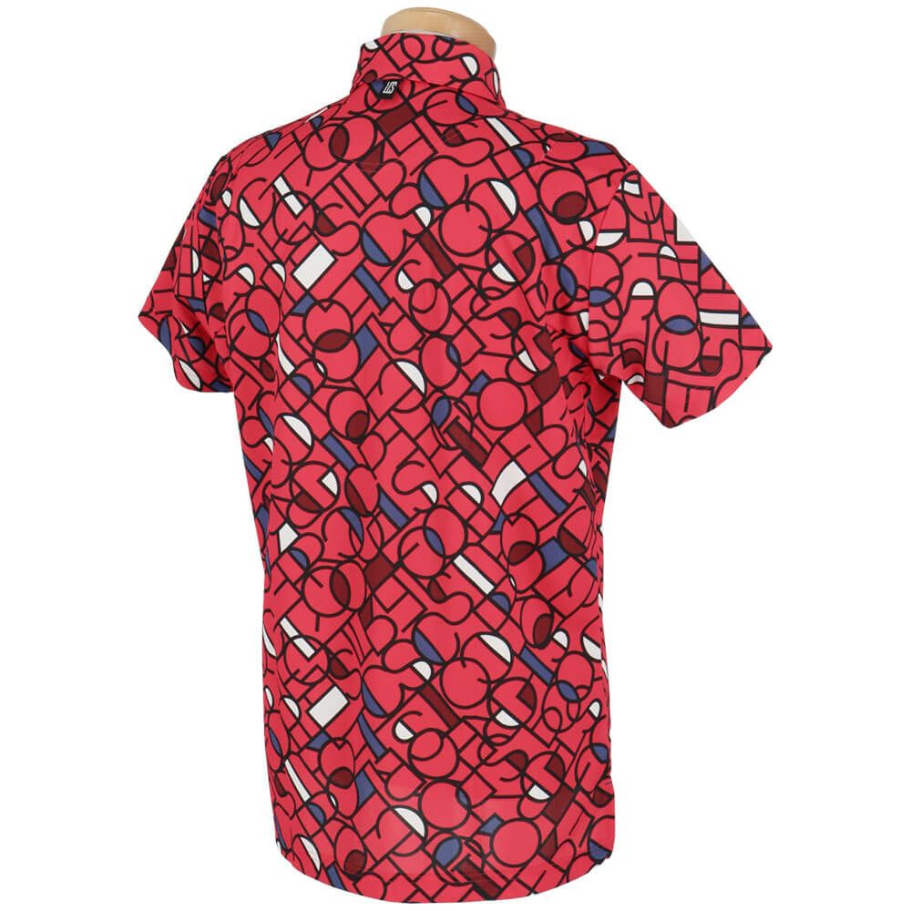 ルコック Le coq sportif　メンズ カラーブロックグラフィック小柄 半袖 ポロシャツ LG5SHS03M　2025年モデル 詳細6