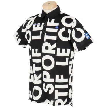 ルコック Le coq sportif　メンズ マルチカラーロゴ柄 半袖 ポロシャツ LG5SHS05M　2025年モデル 詳細4