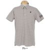 ルコック Le coq sportif　メンズ トライアングル小柄 半袖 ポロシャツ LG5SHS06M　2025年モデル 詳細2