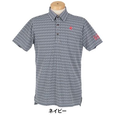 ルコック Le coq sportif　メンズ トライアングル小柄 半袖 ポロシャツ LG5SHS06M　2025年モデル 詳細6