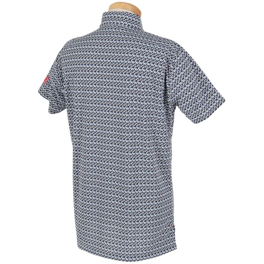 ルコック Le coq sportif　メンズ トライアングル小柄 半袖 ポロシャツ LG5SHS06M　2025年モデル 詳細7