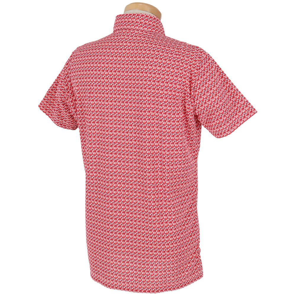 ルコック Le coq sportif　メンズ トライアングル小柄 半袖 ポロシャツ LG5SHS06M　2025年モデル 詳細10